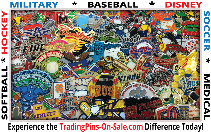 Custom Trading Pins, Trading Pin Bags, Softball Trading Pins, Baseball trading pins, Cooperstown Trading Pins, Nationals Trading Pins, World Series Trading Pins